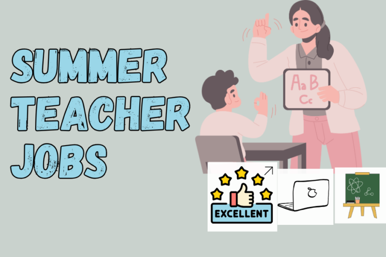 Best summer jobs for teachers