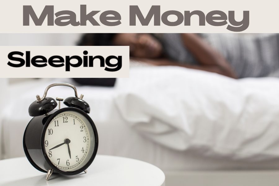 Make money sleeping